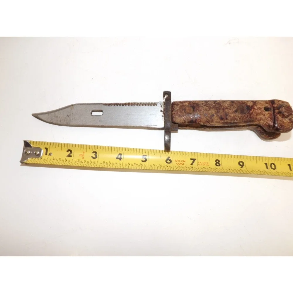 Vintage Romania Bakelite Bayonet knife- 5½